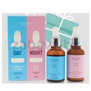 Сыворотка для лица Bloom Cosmetics, Day/Night, 30+30 мл 