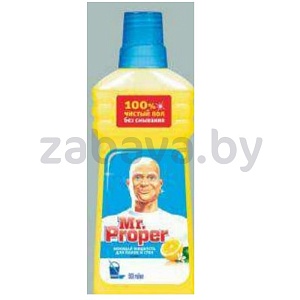 Жидкость для полов и стен Mr. Proper, лимон, 500 мл