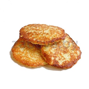 Оладьи картофельные, фаршированные мясом, 1 кг