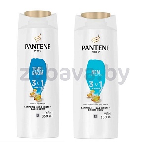 Шампунь Pantene 3в1, 350 мл, в ассорт.