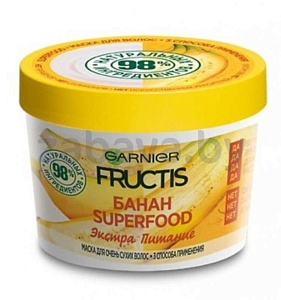 Маска для волос Garnier Fructis, 390 мл, в ассортименте