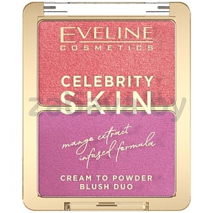 Румяна кремовые Eveline Cosmetics, Celebrity Skin 2 in 1
