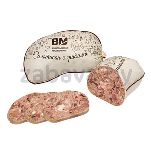 Зельц «Сальтисон с грибами», вар., в/с, «Волковысский» МК, 1 кг