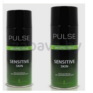 Пена для бритья Pulse Sensetive Skin, 400 мл