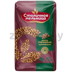 Крупа гречневая «Столичная мельница», купеческая, 900 г