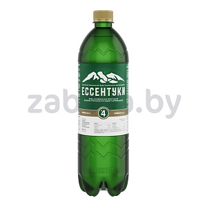 Вода минеральная «Ессентуки» №4, газ., 1 л