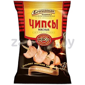 Чипсы куриные, с/в, 30 г, «Егорьевская»