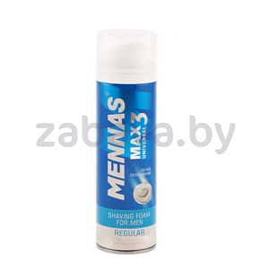 Пена для бритья Mennas for Men, Max 3 Universal Sensitive, 250 мл