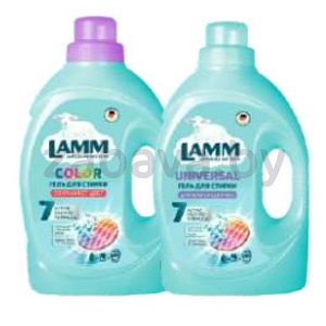 Гель для стирки Lamm, Color или универсал, 2,6 л