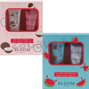 Набор Bloom (крем для рук, 30 мл и бальзам для губ, 10 мл)