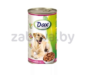 Консервы Dax для собак, 1.240 кг