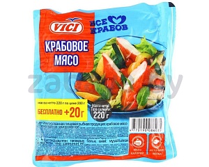 Крабовое мясо Vici, 200 г