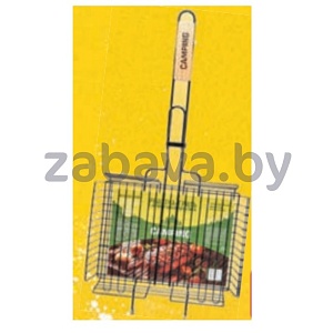 Решетка-гриль Camping, с антипригарн. покрытием, 61(+5)×31×24×6 см