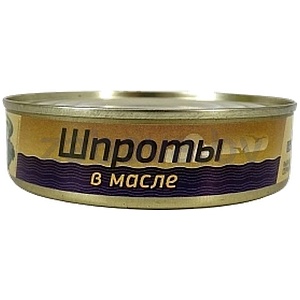 Шпроты в масле, «Браславрыба», 160 г