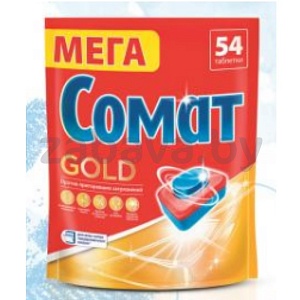 Таблетки для ПММ «Сомат» мега Gold, 54 шт.
