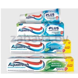 Зубная паста Aquafresh, 75/125 мл