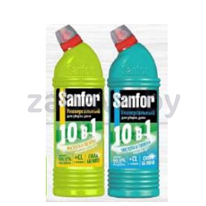 Средство универс. Sanfor Universal, морск. бриз или лимон 750 г