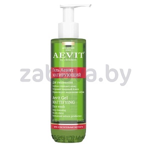 Гель для умывания Aevit, матир., 200 мл