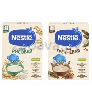 Каша Nestle, безмолочная, 200 г, в ассортименте