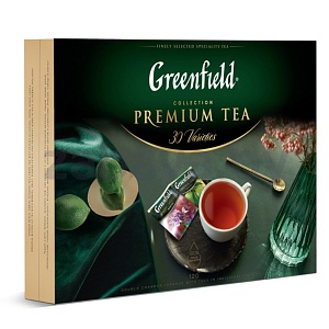 Набор чая Greenfield, Premium Tea Collection, ассорти, 207,6 г