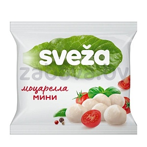 Сыр мягкий Sveza, моцарелла мини, 45%, 100 г