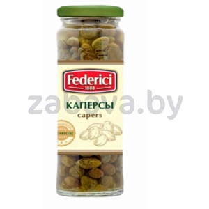 Каперсы Federici, 106 мл/100 г