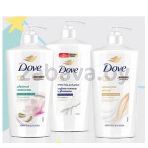 Крем-гель для душа Dove, 610 мл, в ассортименте