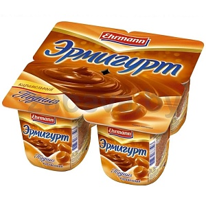 Пудинг «Эрмигурт» Ehrmann, карамель, 3%, 100 г