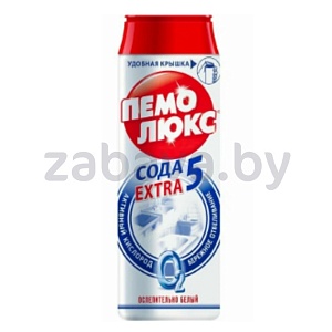Порошок чистящий «Пемолюкс», ослепит. белый, сода 5 Extra, 480 г