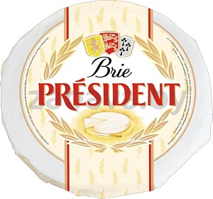 Сыр бри President Brie, 60%, 1 кг