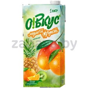 Нектар «О!Вкус» мультифрукт, 1 л