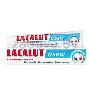 Зубная паста Lacalut Basic, 75 мл