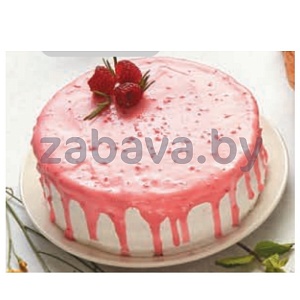 Торт «Малина бабл-гам», 900 г