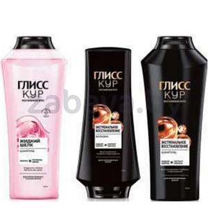 Шампунь или бальзам «Глисс Кур», 400/360 мл, в ассорт.
