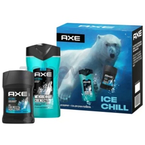 Гель д/душа и дезодорант «Акс», подар. набор, 250+50 мл