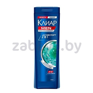 Шампунь-бальзам «Клиар», активспорт, 400 мл