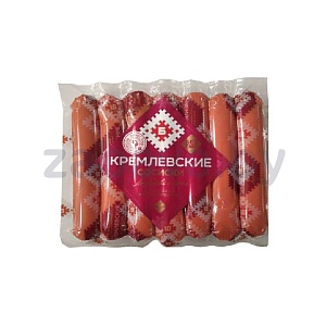Сосиски «Кремлевские», в/с, 370 г, МК «Брестский»