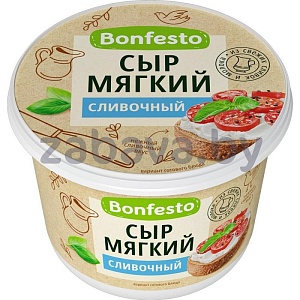Сыр мягкий Bonfesto, сливочный, 70%, 500 г