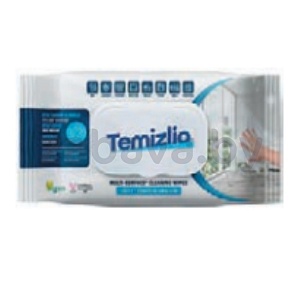 Полотенца влажные Temizlia, для поверхн., 100 шт.