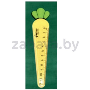 Линейка «Морковка», 12 см