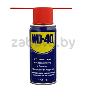 Смазка проникающая WD-40, 100 мл, аэрозоль