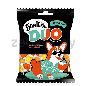 Жевательный мармелад «Бон Пари» Duo, «Роял корги», 100 г