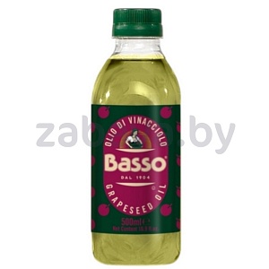 Масло из виноградной косточки Basso, 500 мл