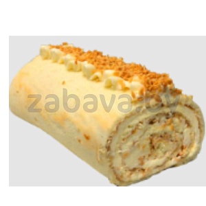 Рулет с кремом и арахисом, 600 г