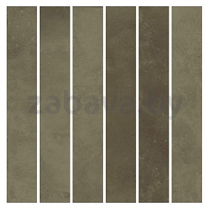 Декор Kerama Marazzi «Фес», мозаичный, зелёный, глянцевый, 15×15 см