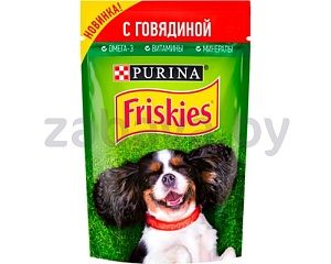 Корм для собак Friskies, 85 г, в ассортименте