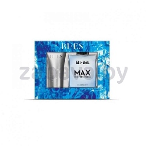 Набор Bi-es: туалетная вода для мужчин Max ice freshness, 100 мл + гель для душа, 50 мл