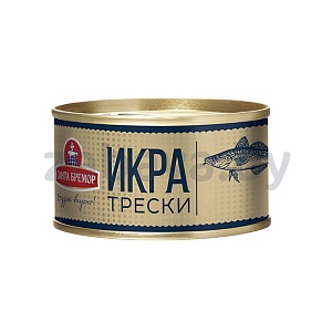 Икра трески «Люкс», 130 г