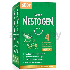 Напиток сухой молочный Nestogen 4 (с 18 месяцев), 600 г