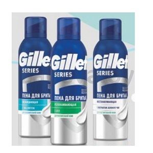Пена для бритья Gillette Series, 200 мл